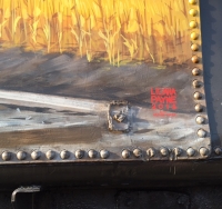 Milwaukee Road Heritage Center of Montevideo MN Train Car Artist Liliana Payne 2016