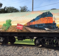 Milwaukee Road Heritage Center of Montevideo MN side 1 2016