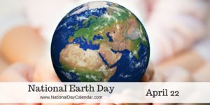 The concept of Earth Day was established in 1969 at a UNESCO Conference in San Francisco. ~ courtesy of National Day Calendar