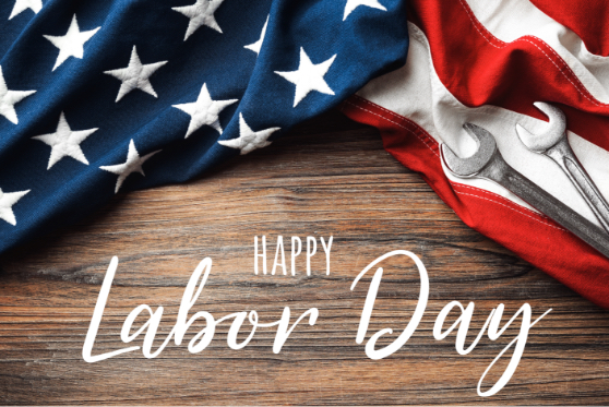 Happy Labor Day graphic