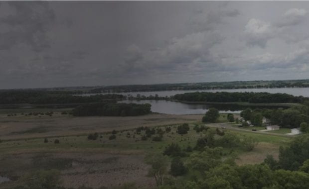 Rural Spicer, MN landscape